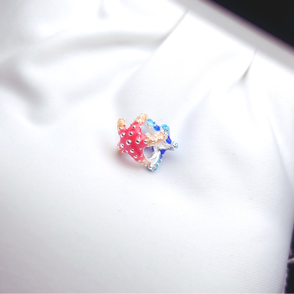Pandora Colorful Starfish Mini Charm (2 charms) - Picture 2 of 7